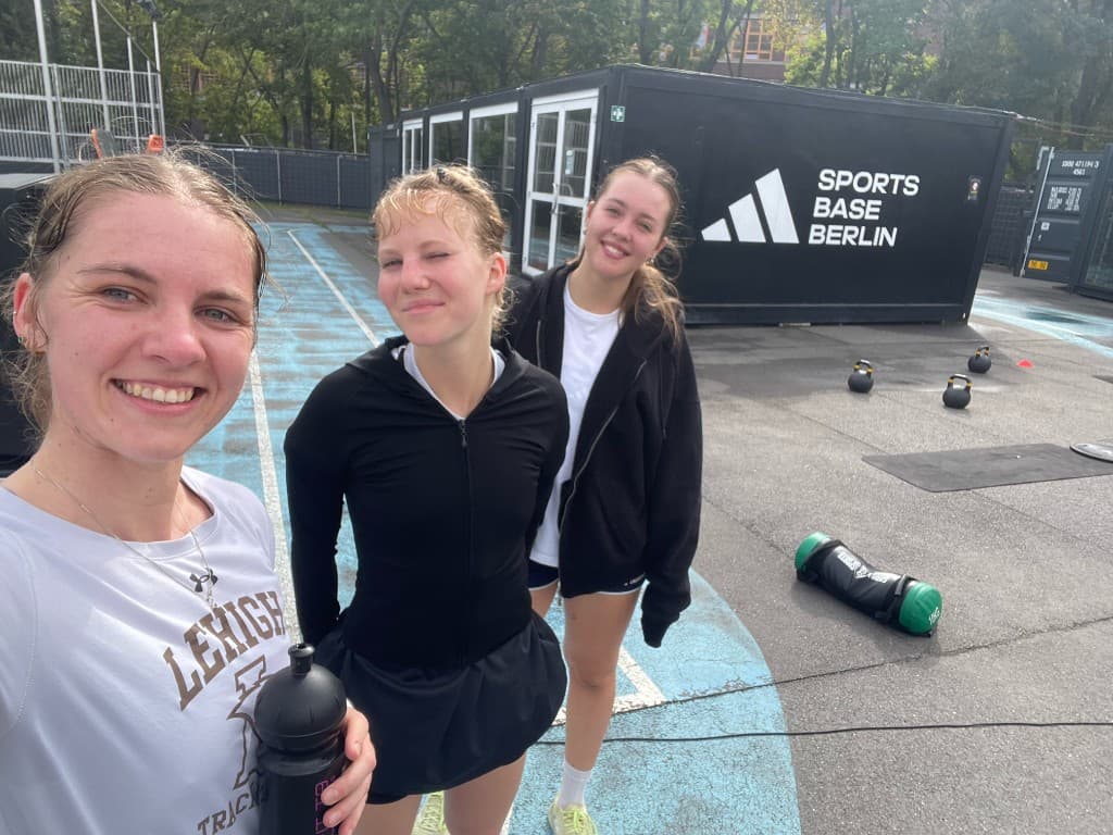 A workout at the Adidas Sports Base 5 min from my apartment